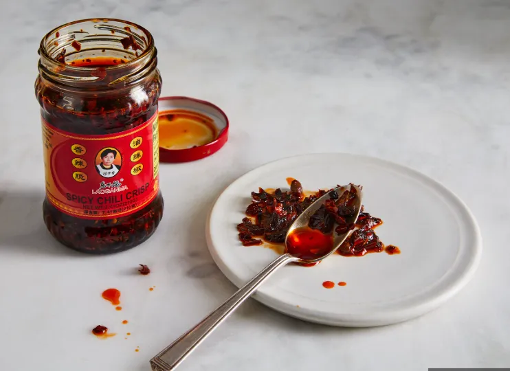 Huile piquante chili crips